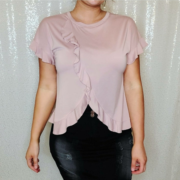 Alya Tops - SOLD!!!!               Alya Ruffle Tee Top